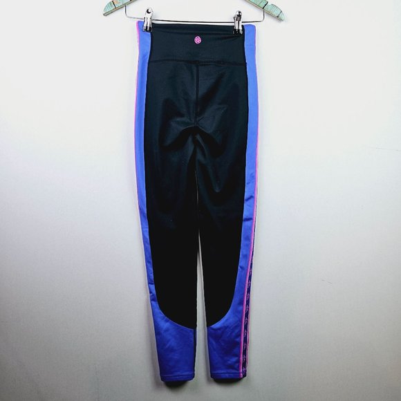 Lilly Pulitzer, Luxletic High Rise Leggings, Black with Logo Stripe, Sz XS, NWOT - Picture 7 of 13